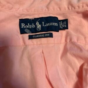 Ralph Lauren Soft Pink Classic Fit Shirt